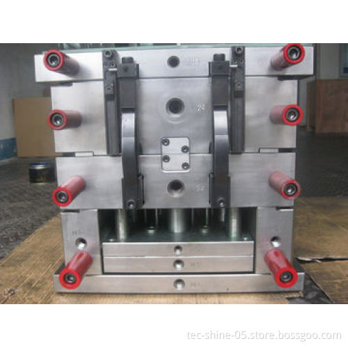 Plastic automotive interior parts with injection mold